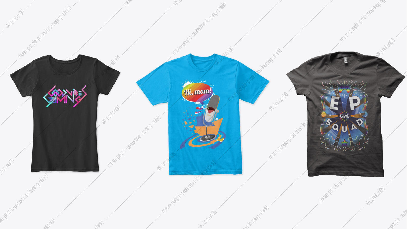 Camisas feitas para Good Vibes Gaming